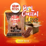 1 CARTON HEPI BITES BOL COKELAT (diatas 100 carton, CALL)