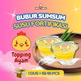 BUBUR SUMSUM SUSU RASA AYAM (TANPA CUP)