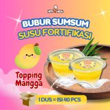 BUBUR SUMSUM SUSU RASA MANGGA (TANPA CUP)