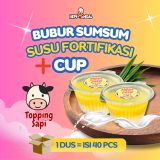 BUBUR SUMSUM SUSU RASA SAPI+ CUP