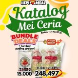 BUNDLING 1 PAKET STANDAR INULIN++ DISKON PUDING STROBERI MEI 26